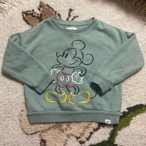 Disney Baby Gap Mickey sweatshirt 4T boxy relaxed fit